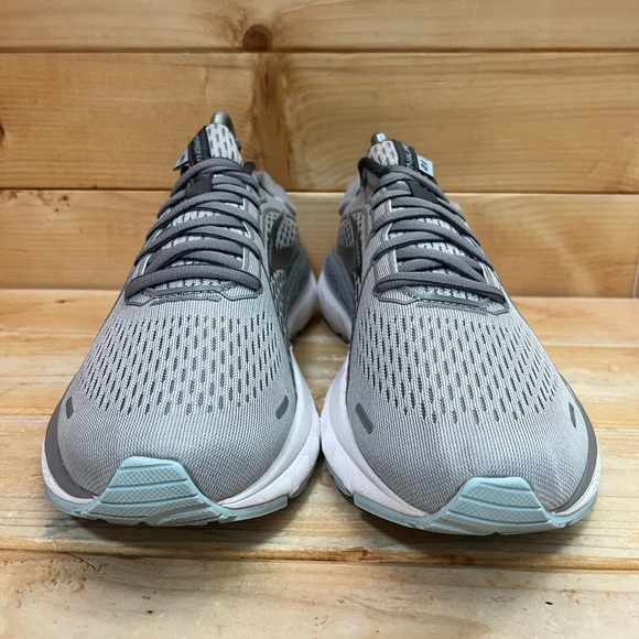 Brooks Adrenaline GTS 21 Running Shoes Womens 9 B Grayish Blue Sneakers - Picture 3 of 7